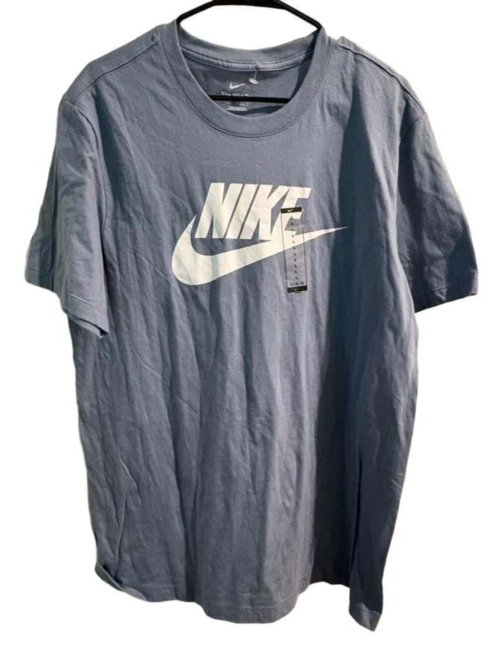 Nike Men's Futura Icon Logo T-Shirt Blue DX1985-493 Large